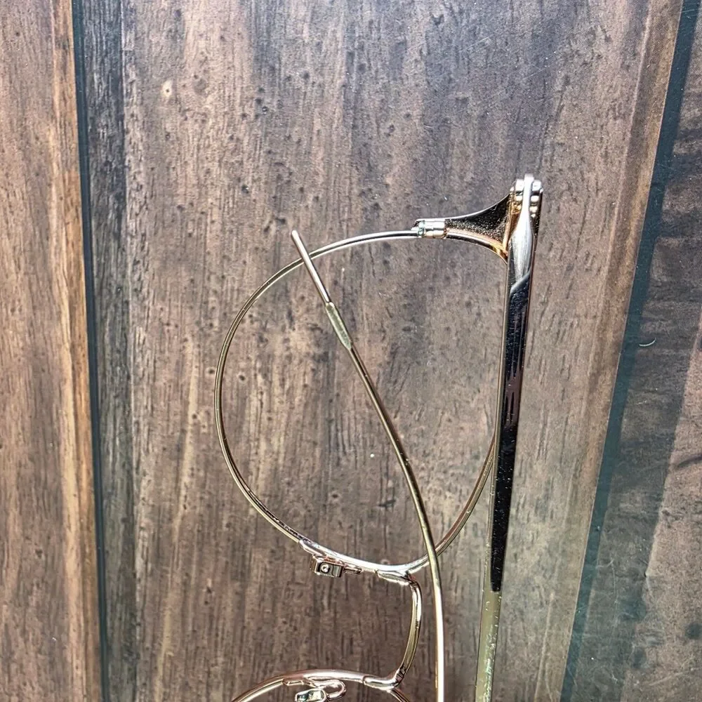 Warby Parker‎ Ava M 2233 womens Rose Gold Metal Eyeglasses 51-19-142